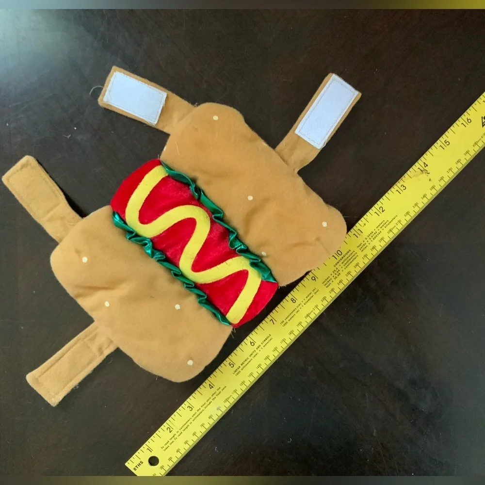 XS Dog-Cat-Pat 15in hotdog costume pet